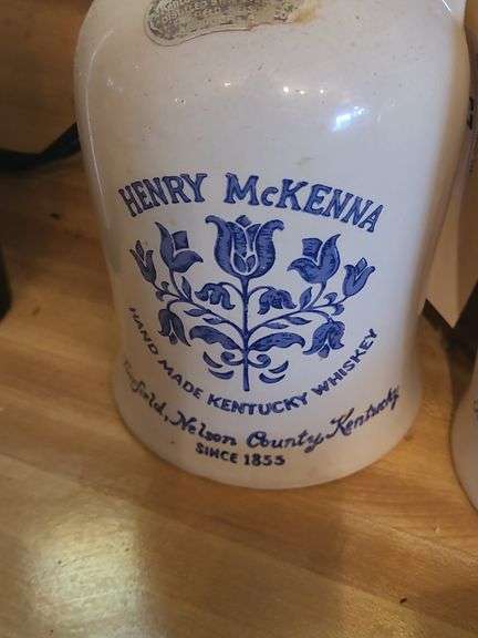 2 Henry McKenna Stoneware Crocks