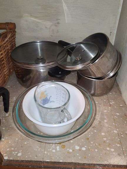 Pots, Bowls, & Basket