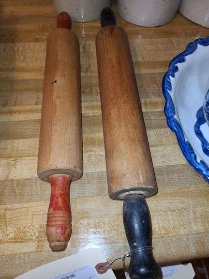 2 Vintage Rolling Pins