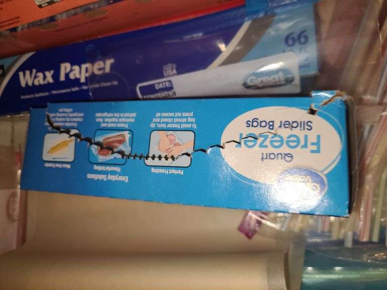 Plastic Bags, Foil, Wax Paper, & Plastic Wrap