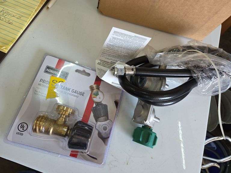 Propane Gauge &  Regulator