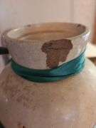 Homer Laughlin Bowl & Crock Vase (Chipped)
