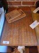 Glass Cutting Board & 2 Wooden Cutting Boards
