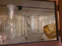 Teapot, Vases, & Glassware