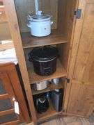 Wooden Cabinet (Contents Not Included)