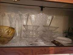 Teapot, Vases, & Glassware