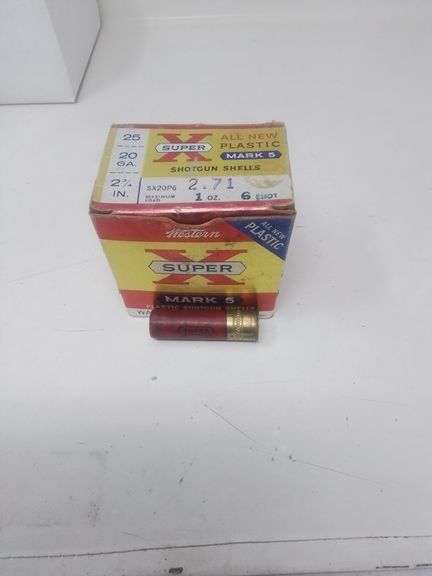24rnd Western SuperX 20ga 6shot