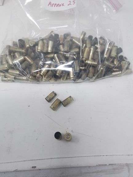 250ct. 9mm brass once fired