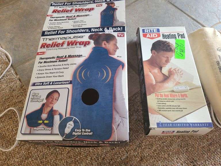 Relief Wrap And Heating Pad