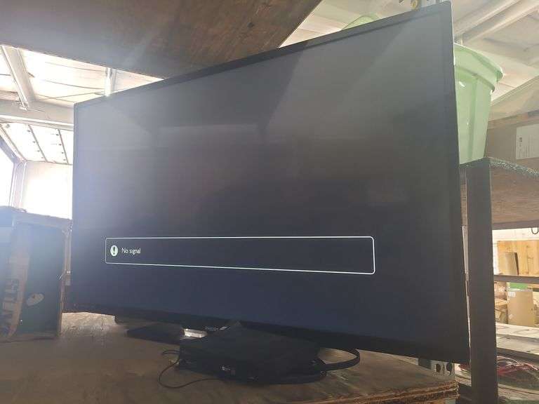 Phillips 55" TV And Sony DVD Player (Works)