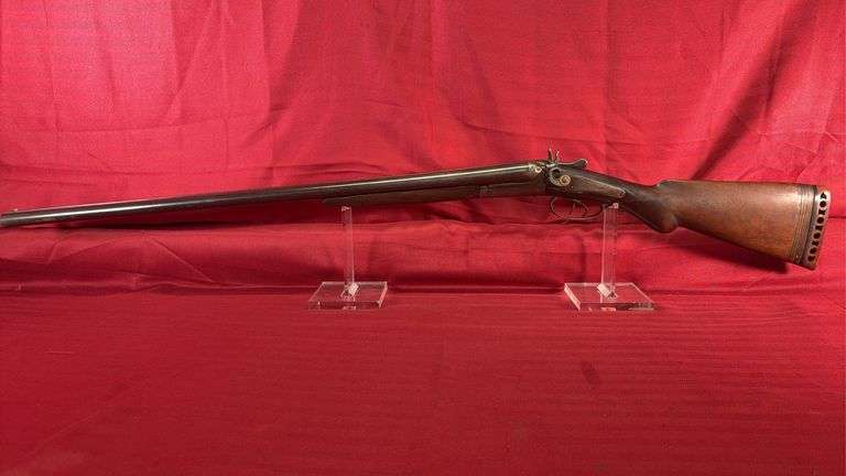 Belgian Saxton 18.3 SxS Double Barrel 12 Ga Shotgun