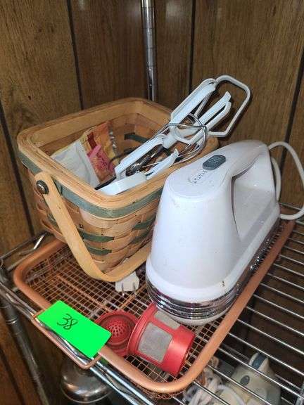 Hand Mixer, Blender, And Can Opener