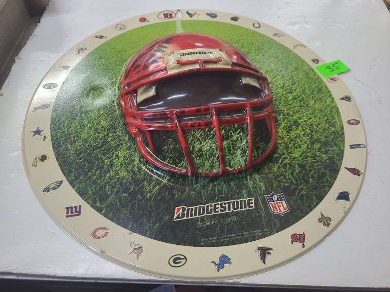 NFl Bridgestone 3D Wall Hanging