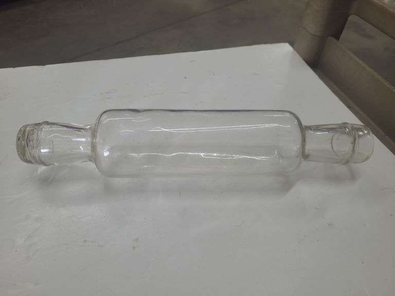 Vintage Glass Rolling Pin