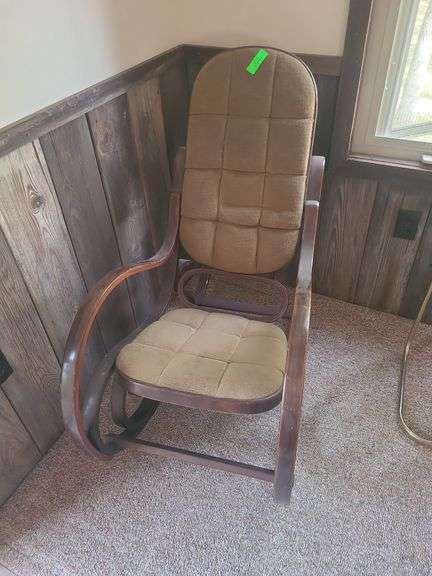 Vintage Wooden Rocking Chair