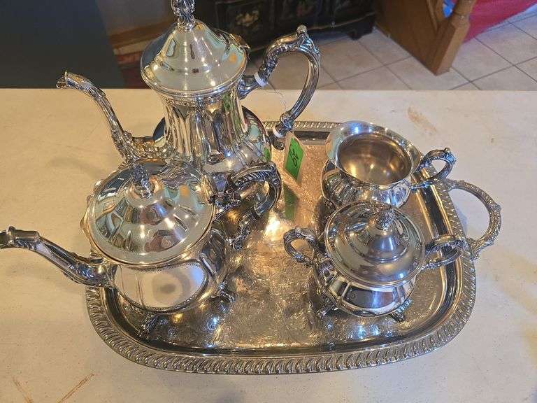 Silver Plate Lot (Approx 5 Pcs)