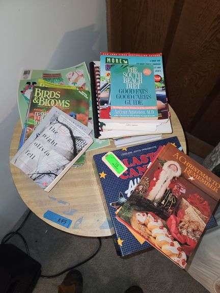 Cookbooks, Christmas Books and Stickers, Bird Magazines