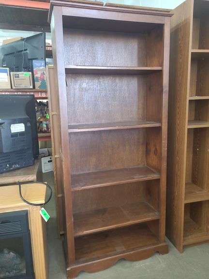 Wooden Bookshelf