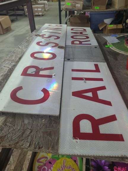 Rail Road Crossing Sign