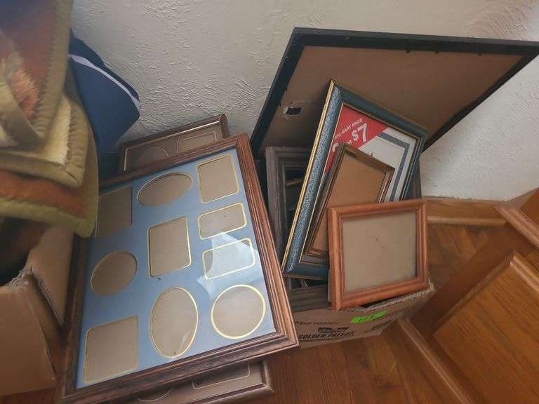 Wall Clock And Picture Frames