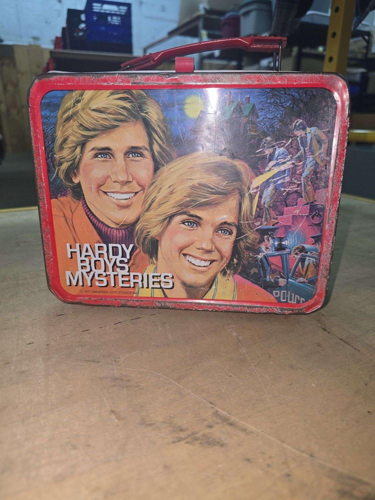 Vintage Thermos Division Hardy Boys Mysteries, Universal Metal