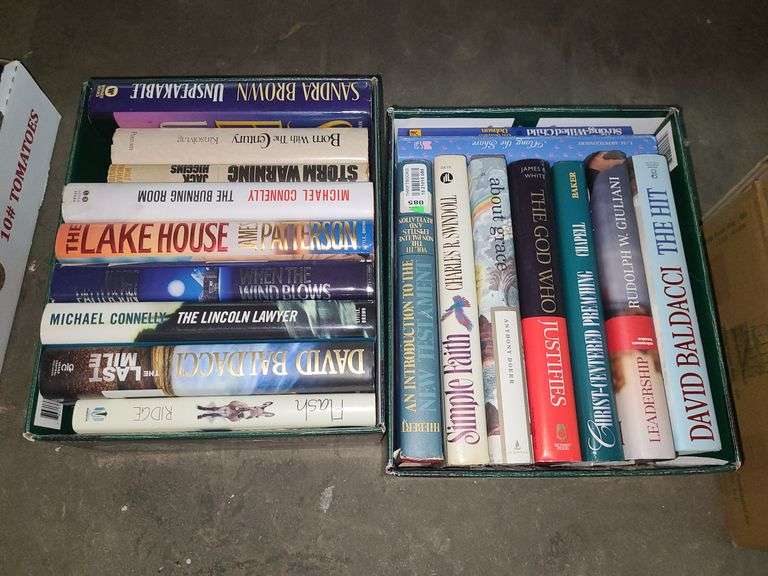 2 Boxes Of Assorted Books - Baer Auctioneers - Realty, LLC