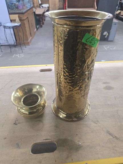 Vintage Embossed Umbrella/Cane Stand