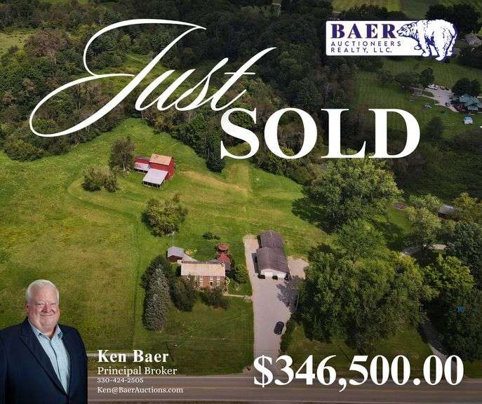 Just Sold - Columbiana, OH. Auction