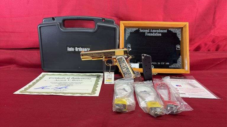 Kahr Arms/Auto-Ordnance 1911-A1 Second Amendment WWII Series 80 45 ACP Pistol