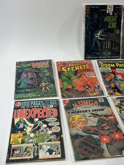 (14) VTG Horror Comics: Marvel, DC, Gold Key & More