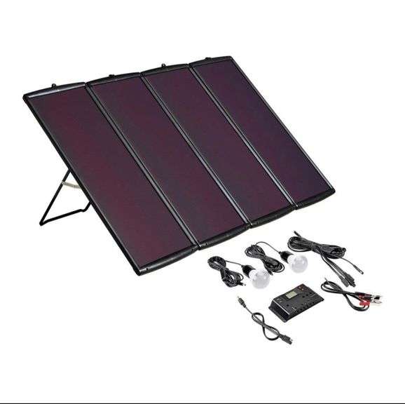 NEW Solar 100 Watt Solar Panel Kit