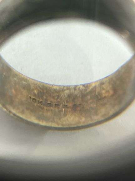 21 Grams Sterling Silver Turquoise Rings Sz 9