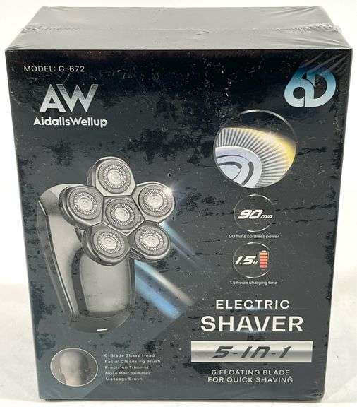 New Aidalls Wellup 5-In-1 Electric Shaver