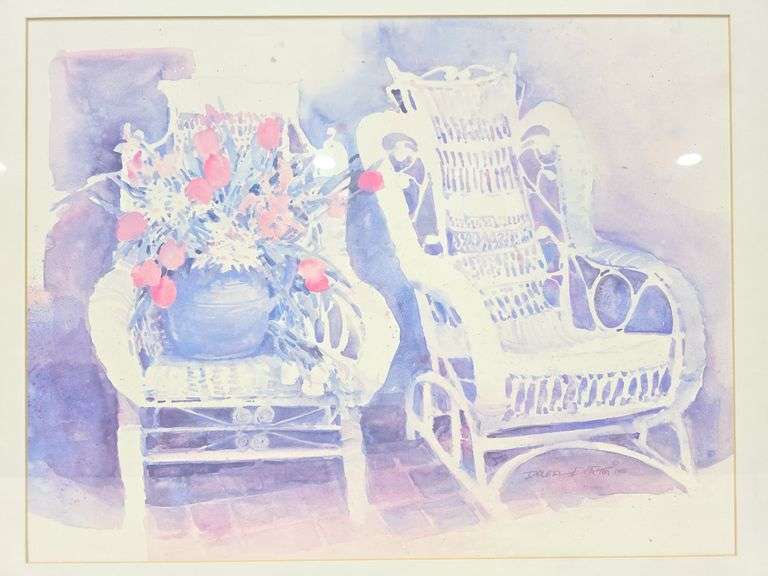 Dauma Darton Signed Original Watercolor