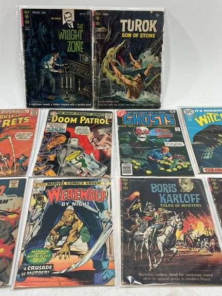 (14) VTG Horror Comics: Marvel, DC, Gold Key & More