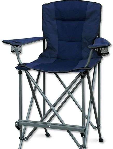 NEW RMS Extra Tall Metal Folding Chair