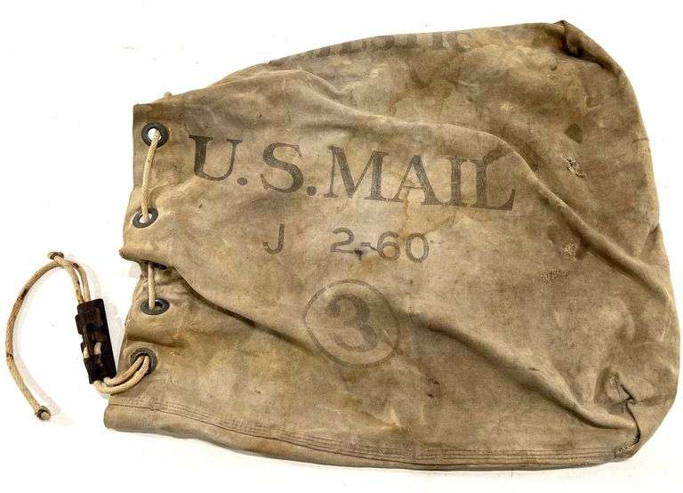 Vintage U.S. Mail Domestic Carrier Bag #3 - J 2-60