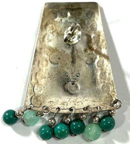 37.2 Grams Mexico Sterling Silver Earrings