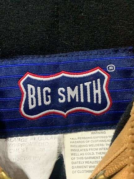 Adult XL Big Smith Duck Cotton Work Coat