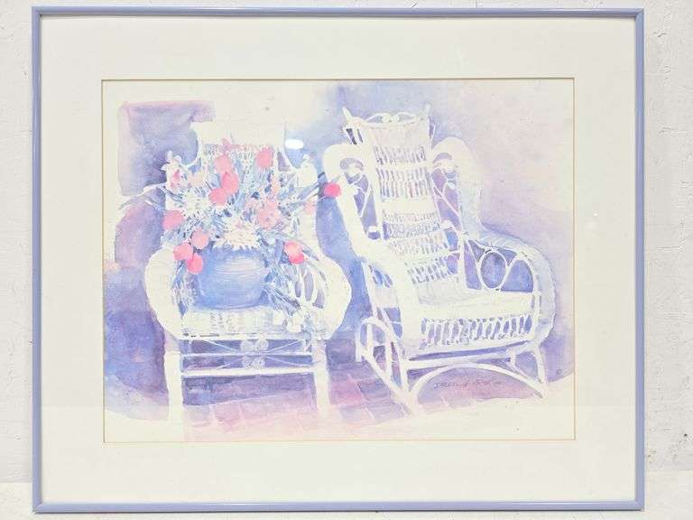 Dauma Darton Signed Original Watercolor