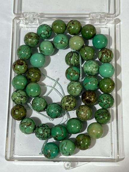 Strand of Turquoise Beads (Drilled)