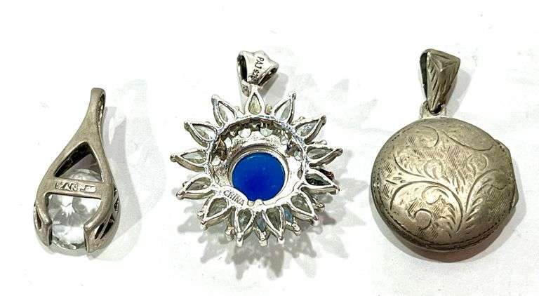13.7 Grams Sterling Silver Pendants