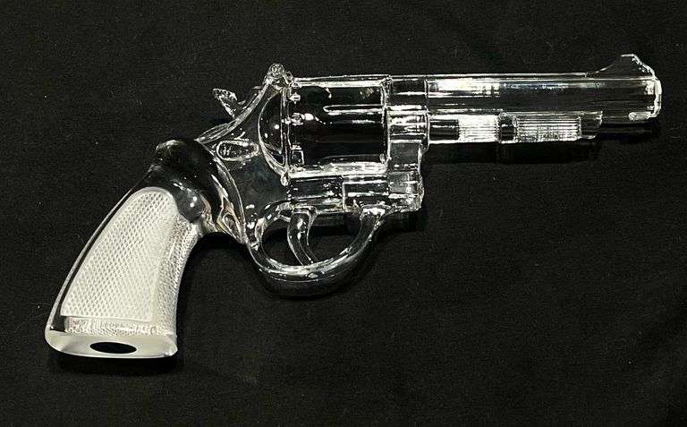 Baccarat Crystal Revolver/Handgun