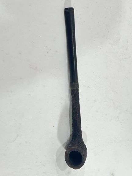 VTG Smoking Pipe & Basset Hound Pipe Stand