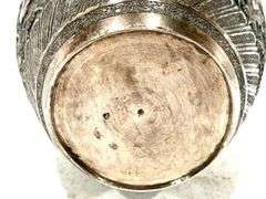 Antique Persian / Islamic Ottoman Silver Vase