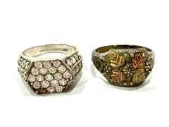 18.7 Grams Sterling Silver Rings Sz 12