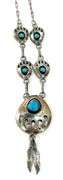 Sterling Silver & Turquoise Necklace