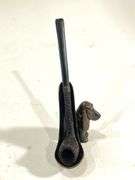 VTG Smoking Pipe & Basset Hound Pipe Stand