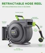 NEW MYTOL 5/8"x 82Ft. Auto Hose Reel