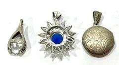 13.7 Grams Sterling Silver Pendants